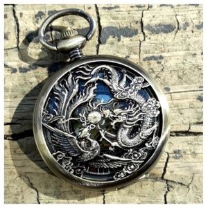 DRAGON MECHANICAL pocket watch